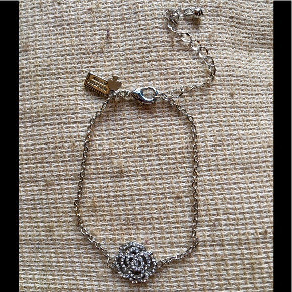 Gorgeous NWOT kate spade Pave Rose Bracelet! - Picture 4 of 7